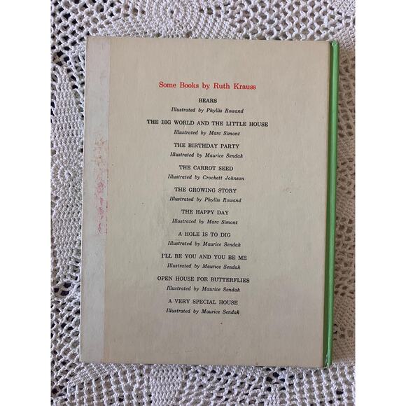 1962 A Good Man and His Good Wife: Vintage Children's Book, Ruth Krauss - Picture 8 of 8